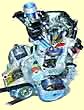 Schnittbild des Motors