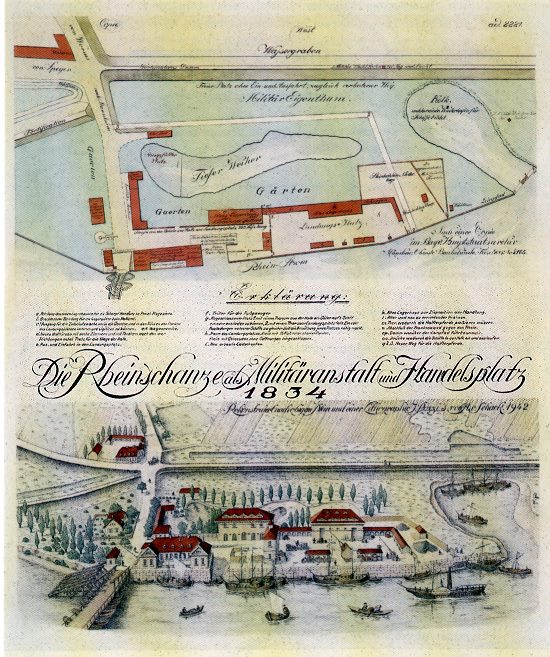 Rheinschanze 1834