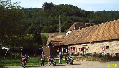 Brenbrunnerhof - Blick auf die Terasse